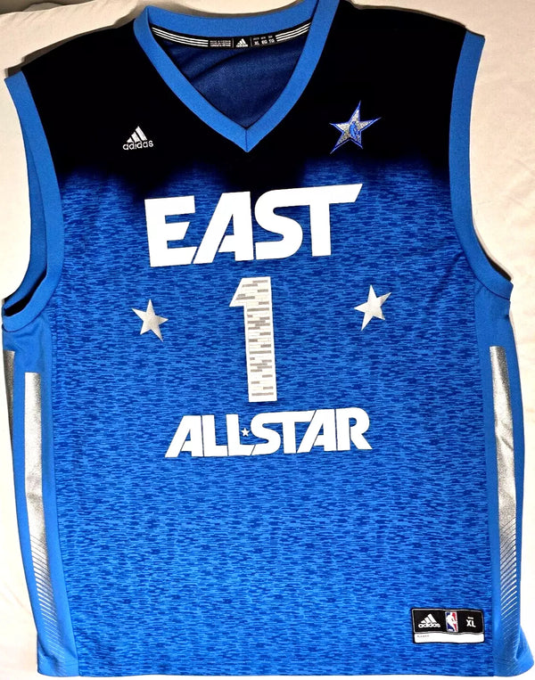 2012 All-Star East Adidas NBA Chicago Bulls #1 Derrick Rose Basketball Jersey XL